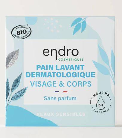 Pain lavant dermatologique